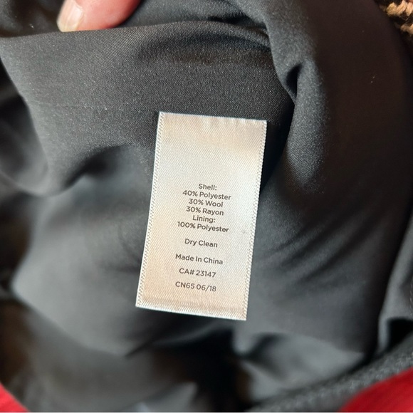 Talbots Colorblock Twill Skirt. Wool Blend. Size 2 Petite. - Picture 10 of 10